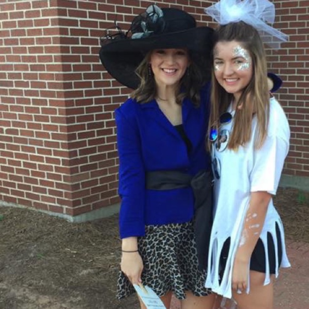Homecoming Court Suit with sash and hat